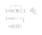 Preview: Power cable Euro plug type C to C7, 0.75mm², Euro plug/IEC 60320-C7, VDE, white, DINIC box with Euro hole, length 2.00m